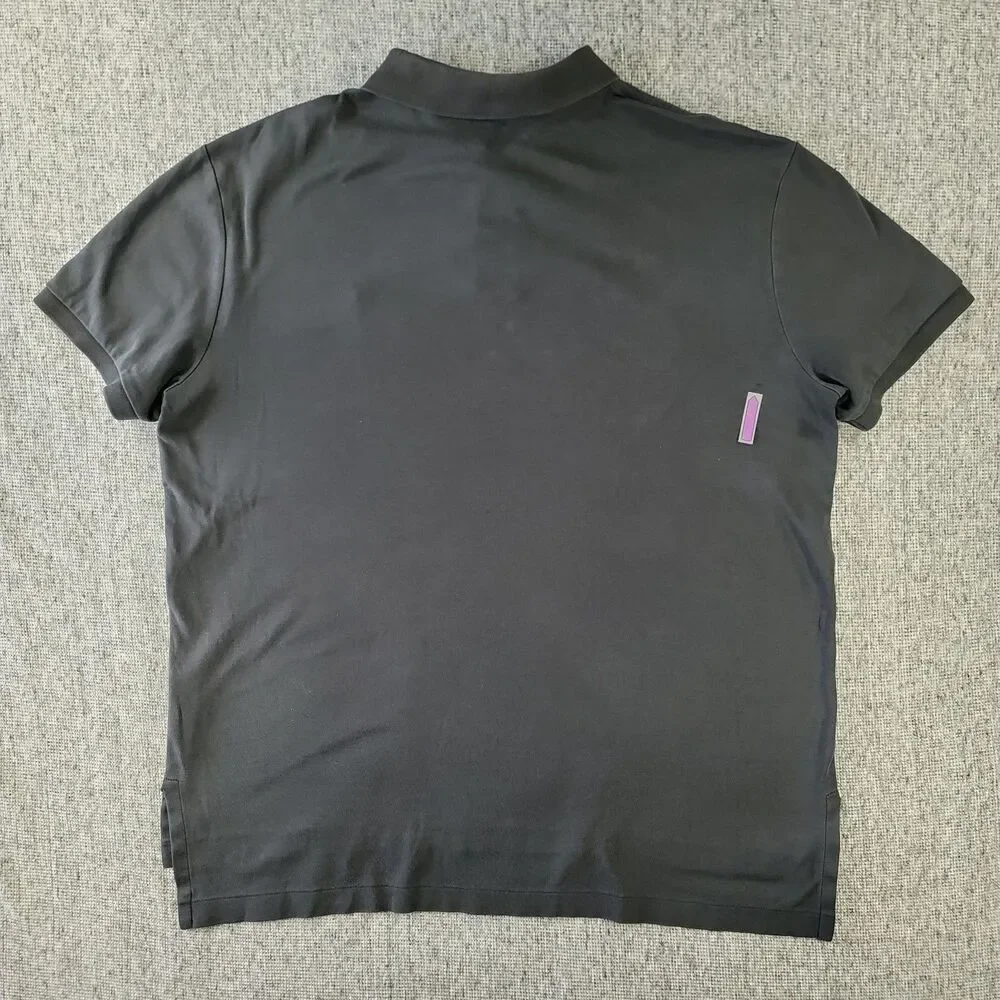 Polo Ralph Lauren Pima Soft Touch Polo Shirt Men’s L Black Color Pony Logo